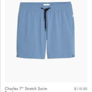 Onia “the charles” 7 swim trunks - NWOT! ☀️ men’s swim